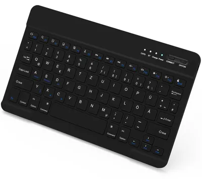Immagine prodotto di Tastiera wireless, mini tastiera Bluetooth tedesca per tablet