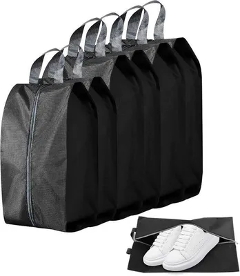 Produktbild von Famanu Schuhentasche wasserabweisend und tragbar - für Schuhe Größe 39-45 (zwei Größen)