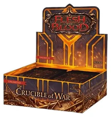 Produktbild von Flesh And Blood Crucible of War - Unlimited Booster Box