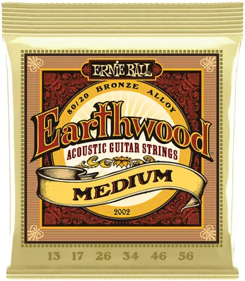 Produktbild von Ernie Ball Earthwood Medium Akustik 80/20 Bronze 13-56 Saiten (2002)