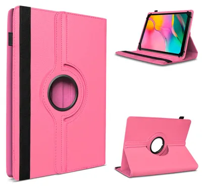 Produktbild von Tablet Tasche für Samsung Galaxy Tab A 10.1 2019 Hülle Schutzhülle 360° DrehbarFarben:Pink