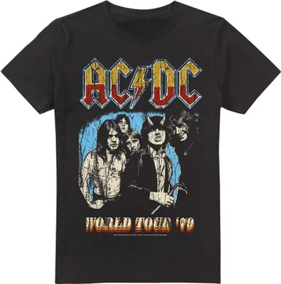 Produktbild von AC/DC - "World Tour 79" T-Shirt für Herren TV13358 (XL) (Schwarz)