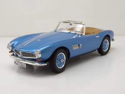 Immagine prodotto di Norev 183234 BMW 507 Cabrio 1957 blu 1:18