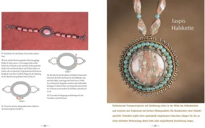 Produktbild von Cabochons mit Perlen einfassen