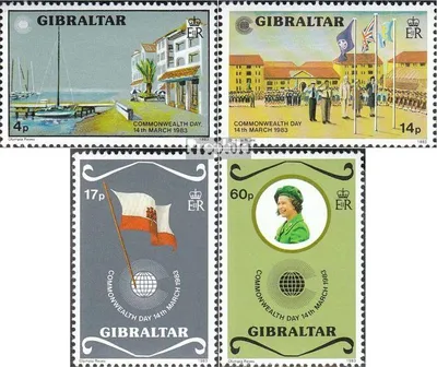 Produktbild von Briefmarken Gibraltar 1983 Mi 459-462 (kompl.Ausg.) postfrisch Commonwealth