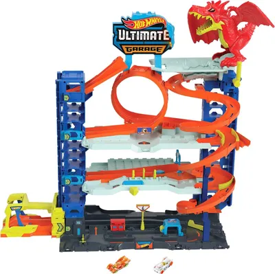 Zdjęcie produktu dla Hot Wheels City HKX48, Zestaw pojazdów i torów, 4 lat(a), Plastik, Wielobarwny