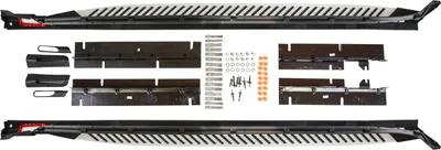 Image de Marche-Pieds Latéraux Compatible Avec BMW X3 G01 2017-2023 / X4 G02 2018-2025, Marchepieds 2 piéces (droite et gauche), antidérapant