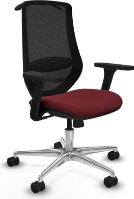 Produktbild von Bürostuhl Mardos Piqueras y Crespo D086N0H Granatrot