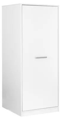 Produktbild von Mehrzweckschrank - 67 x 164 cm - 1 Tür - Weiß Nachbildung