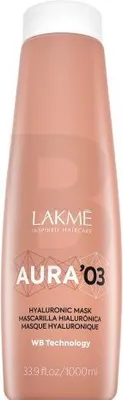 Image de Lakmé Aura '03 Hyaluronic Mask masque fortifiant pour cheveux affaiblis 1000 ml