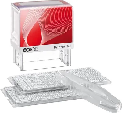 Zdjęcie produktu dla Razítko Colop Printer 30/2 SET, samobarvící, sestavovací