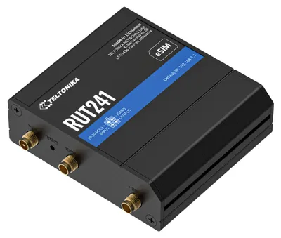 Produktbild von TELTONIKA RUT241 LTE/4G/3G/2G WiFi Industrie Router eSIM Version