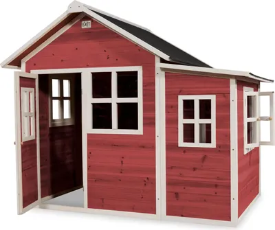 Zdjęcie produktu dla EXIT Loft 150 Drewniany Domek, Domek Ogrodowy, Drewno, Dzieci, Czerwony