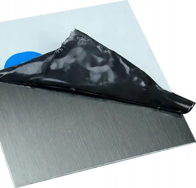 Produktbild von Säurebeständiges Edelstahlblech, geschliffen, 350x1000, 2,0 mm