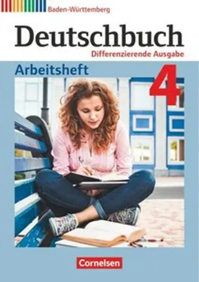 Immagine prodotto di Deutschbuch Band 4: 8. Schuljahr - Differenzierende Ausgabe Baden-Württemberg - Arbeitsheft mit Lösungen