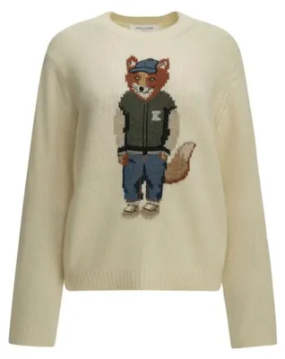Produktbild von MAISON KITSUNÉ Damenpullover, weiß - Größe XS