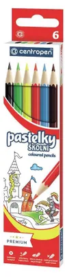 Productafbeelding van Pastelpotloden Centropen 6HR 9520 / 6 stuks