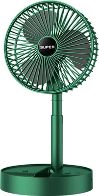 Produktbild von Einziehbarer, zusammenklappbarer tragbarer Ventilator für den Wohnheimbereich mit drei Geschwindigkeiten