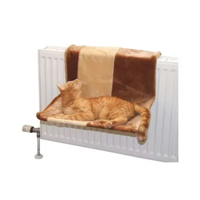Produktbild von Kerbl Heizungsliege Paradies braun/beige - 49 x 35 cm