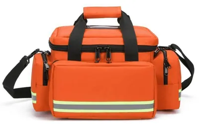 Productafbeelding van Noodzakelijke medische set voor traumaverpleging, "Deluxe" eerste hulp tas, oranje