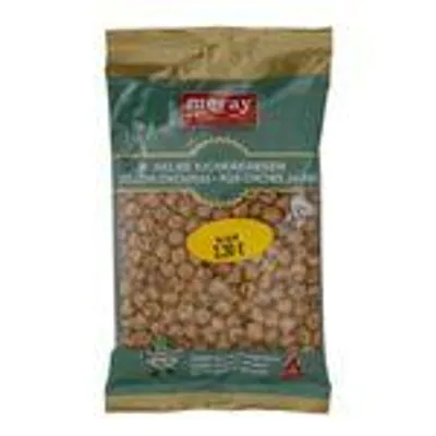 Meray Gelbe Kichererbsen – 250 g – Knusprig geröstet und ungesalzen