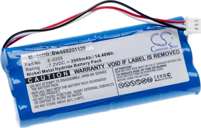 Produktbild von vhbw Akku Ersatz für Aaronia E-0205, ACE604396 2S1P für Messgerät (2000 mAh, 7,2 V, NiMH)