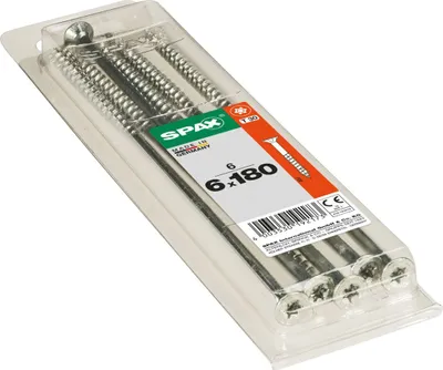Produktbild von Spax Universalschrauben 6.0 x 180 mm TX 30 - 6 Stk.
