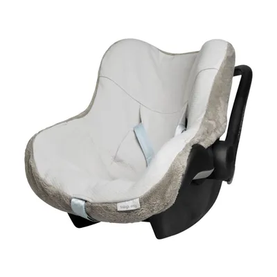 Image de Housse de siège auto Cozy pour bébé, couleur vert urbain