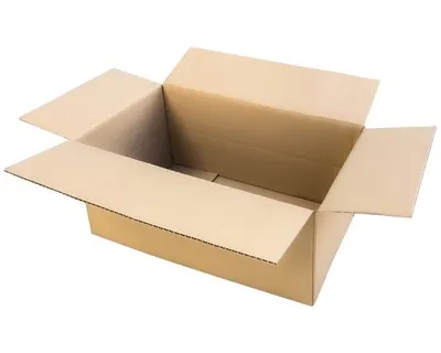Produktbild von 2x Faltkarton  450x250x(100)-200mm mit variabler Höhe 1-wellig Dickwelle braun