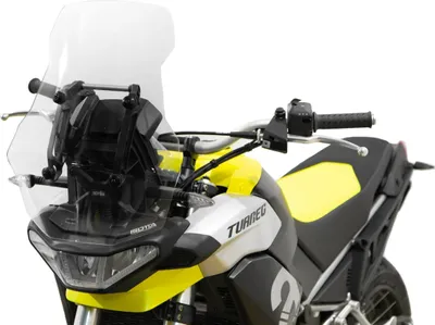 Produktbild von ISOTTA Hochtouring-Windschutzscheibe Transparent 535x425mm für APRILIA Tuareg