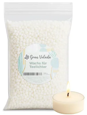 Produktbild von Gran Velada - Kerzenwachs für Teelichter selber machen 1 kg