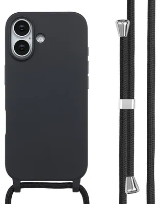 Imagen del producto de Funda de Silicona con Cuerda para Apple iPhone 17 -