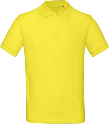 Produktbild von B&C PM430 | Herren Inspire Polo / OCS-100 und -100  - Farbe: Solar Yellow - Größe: L
