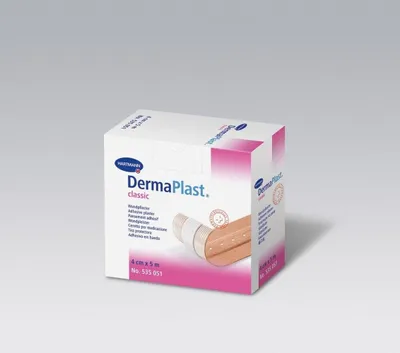 Produktbild von DERMAPLAST CLASSIC Wundpflaster 4 cmx5 m