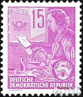 Produktbild von Briefmarken DDR 1953 Mi 411 postfrisch Fünfjahresplan (II)