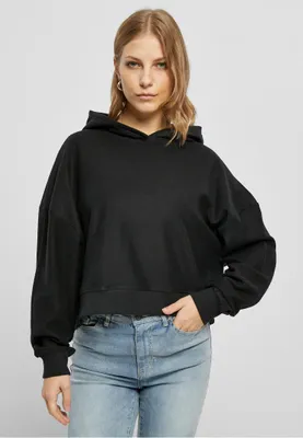 Obrázok produktu pre Dámska mikina Urban Classics Ladies Oversized Short Rib Hoody black - XS