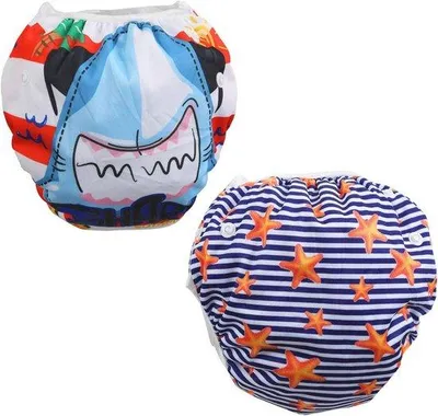 Produktbild von Famanu Baby Schwimmwindeln - Wiederverwendbare Schwimmbekleidung für 0-36 Monate