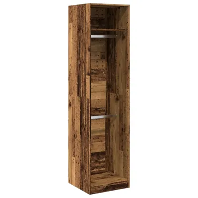 Produktbild von vidaXL Kleiderschrank Altholz-Optik 50x50x200 cm Holzwerkstoff