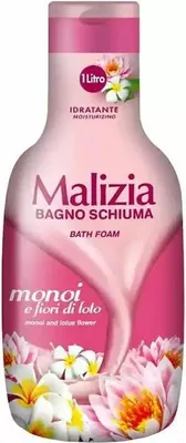 Produktbild von Malizia | Duschgel mit Monoi- und Lotusblütenduft – 1 l – alle Hauttypen – mild – sinnlicher Duft