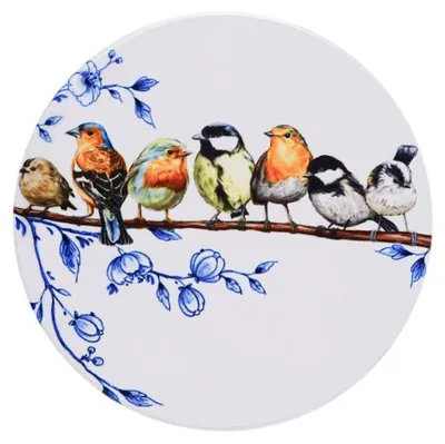 Heinen Delfts Blauw – Untersetzer Bosvogels Set mit 4 – Bild 2