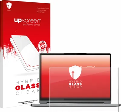 Produktbild von upscreen Schutzglas für Lenovo Yoga 9i Gen 9 2-in-1 14" Schutzfolie Panzer Folie Glas Display Schutz klar