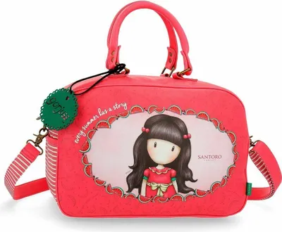 Obrázek produktu pro Taška přes rameno Gorjuss Santoro 3453061 žena červená polyester