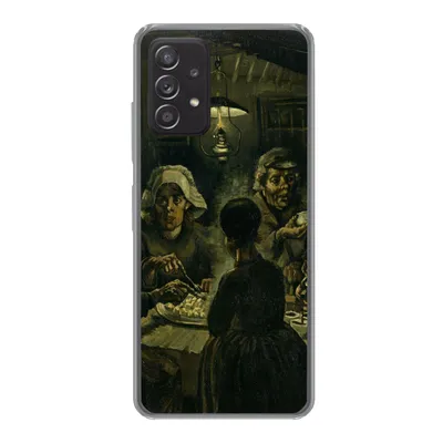 Produktbild von MuchoWow® Handyhülle Schutzhülle Hülle für Samsung galaxy a73 Die Kartoffelesser - Vincent van Gogh Silikon Softcase Handy Hülle - Handyhülle