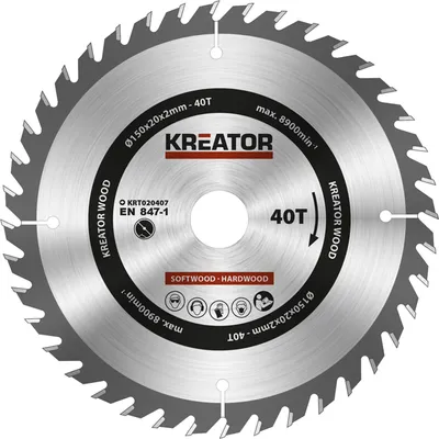Produktbild von Kreissägeblatt 150 x 20 x 2 mm für Holz inkl. Reduzierringe