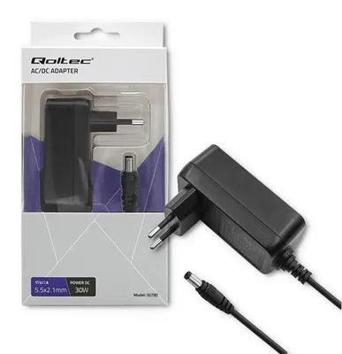Image de Adaptateur secteur Qoltec 30W 15V 2A 5.5*2.5