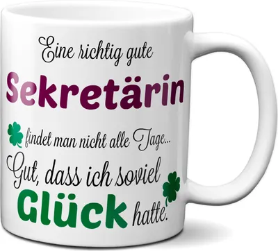 Produktbild von TassenKing™ - Eine gute Sekretärin... - Tasse - Kaffeebecher - Tasse mit Spruch