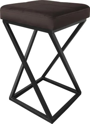 Zdjęcie produktu dla Hoker krzesło barowe ZOA LOFT podstawa czarna MG05