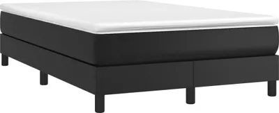 Produktbild von Cloris DesignMöbel Klassische Betten - Schwarz BoxspringBettgestell - Doppelbett Schwarz 120x200cm Kunstleder Schlichtes3079810
