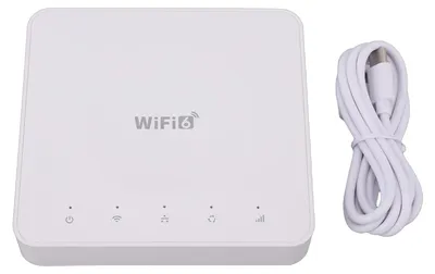 Image de Routeur CPE 4G sans fil avec carte SIM, double port LAN, Wi-Fi 6 et point d'accès mobile pour les bandes B1, B3, B7, B8, B20, B38, B39, B40 et B41