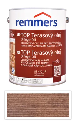 Obrázek produktu pro REMMERS TOP Terasový olej na bázi rozpouštědel 5 l Palisandr